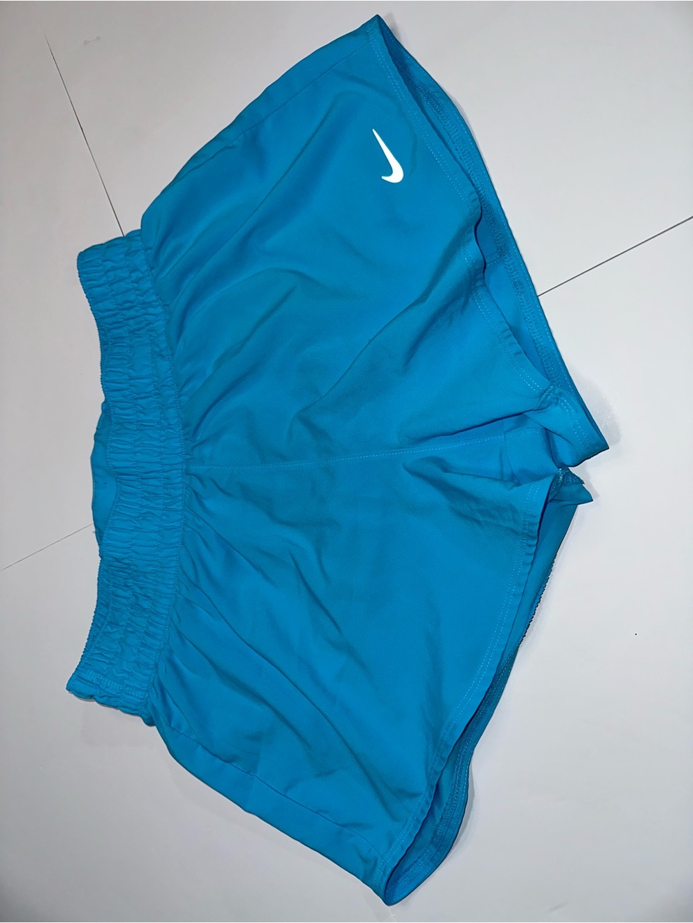 Nike Women's Athletic Shorts in Turquoise Blue